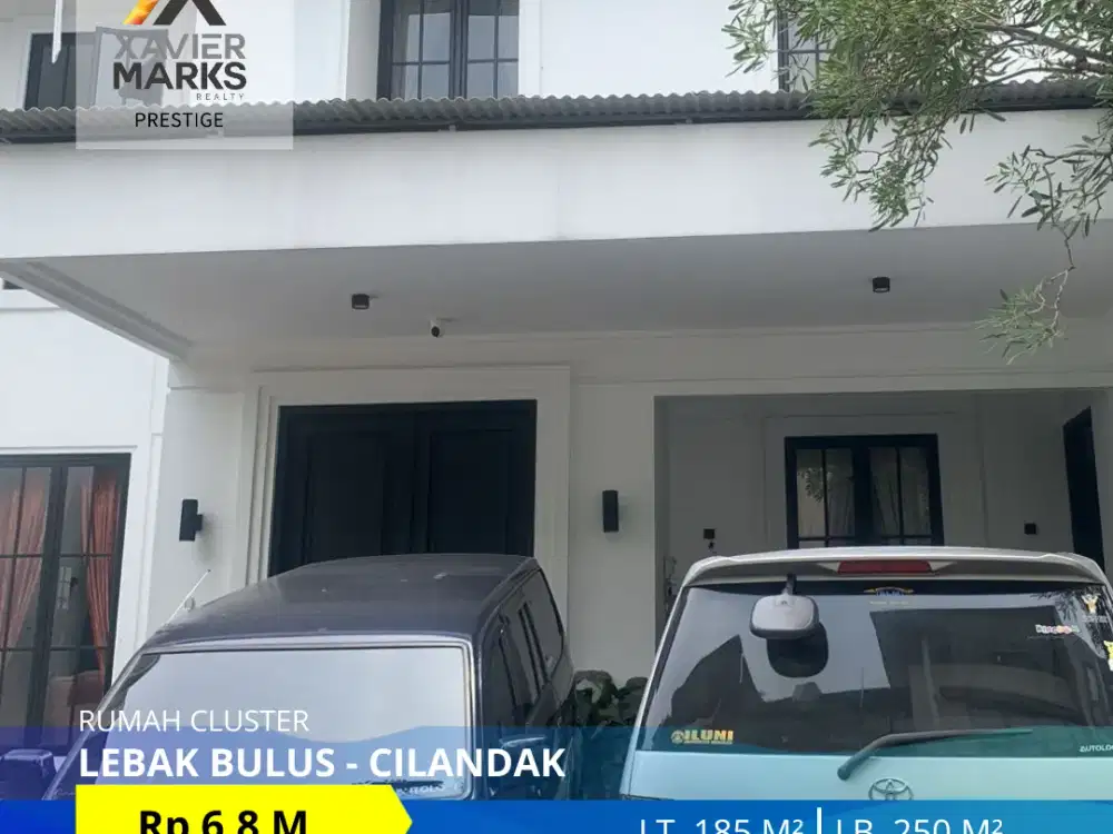 DIJUAL RUMAH CLUSTER DI JL. LEBAK BULUS CILANDAK JAKARTA SELATAN