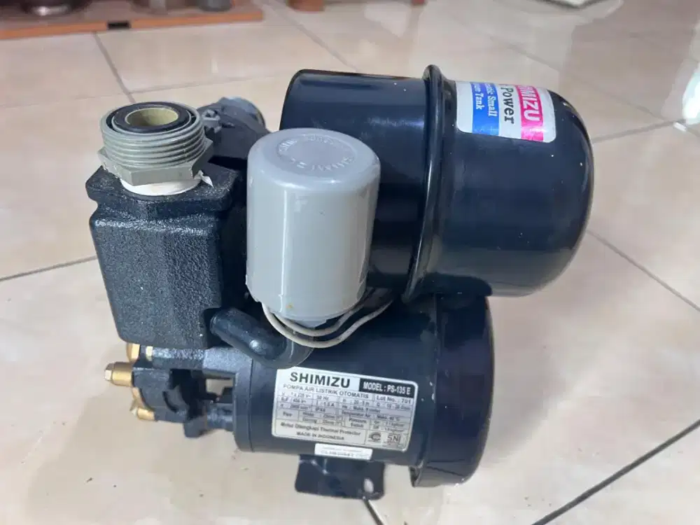 POMPA AIR SHIMIZU  PS - 135 E OTOMATIS  LIKE NEW