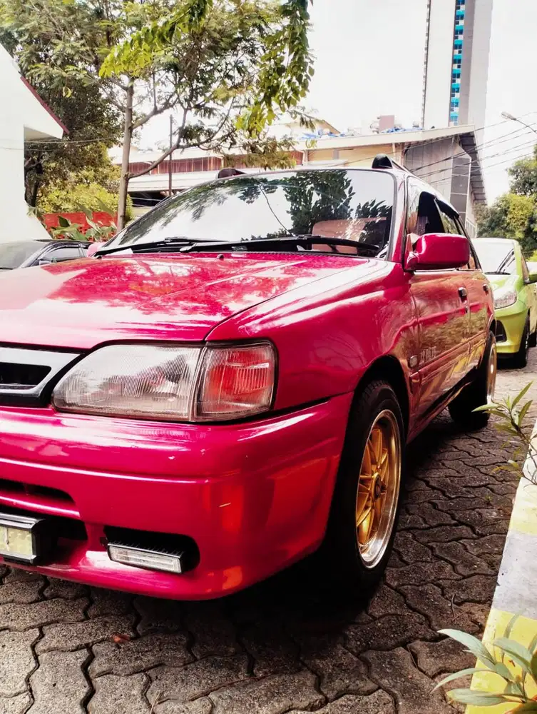 Toyota Starlet Merah SEG 1300 tahun 1995 rare