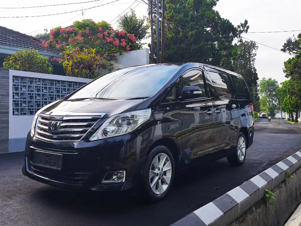 (Setangan) Alphard G atpm 2013 black mulusss