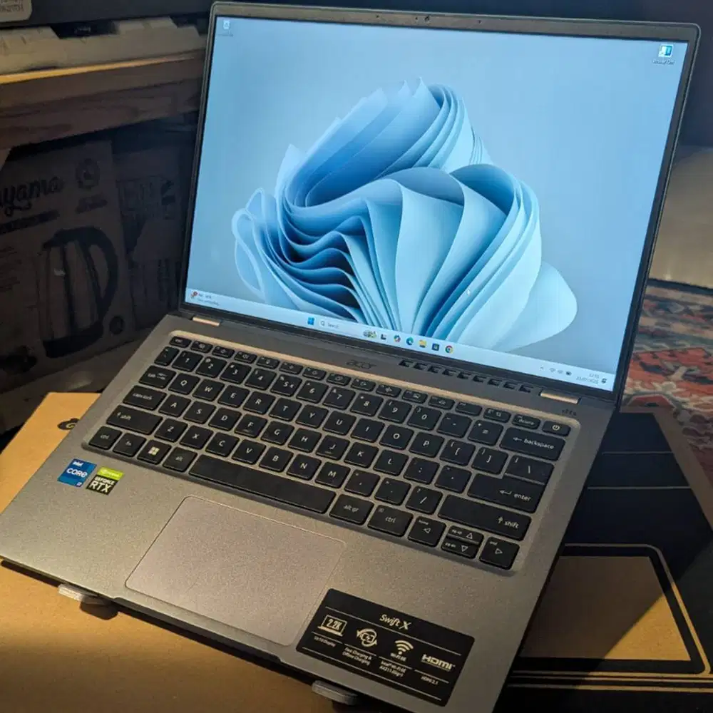 Acer Swift X (SFX14‑51G) – i7‑1260P | RTX 3050 Ti | 1 TB | 16 GB
