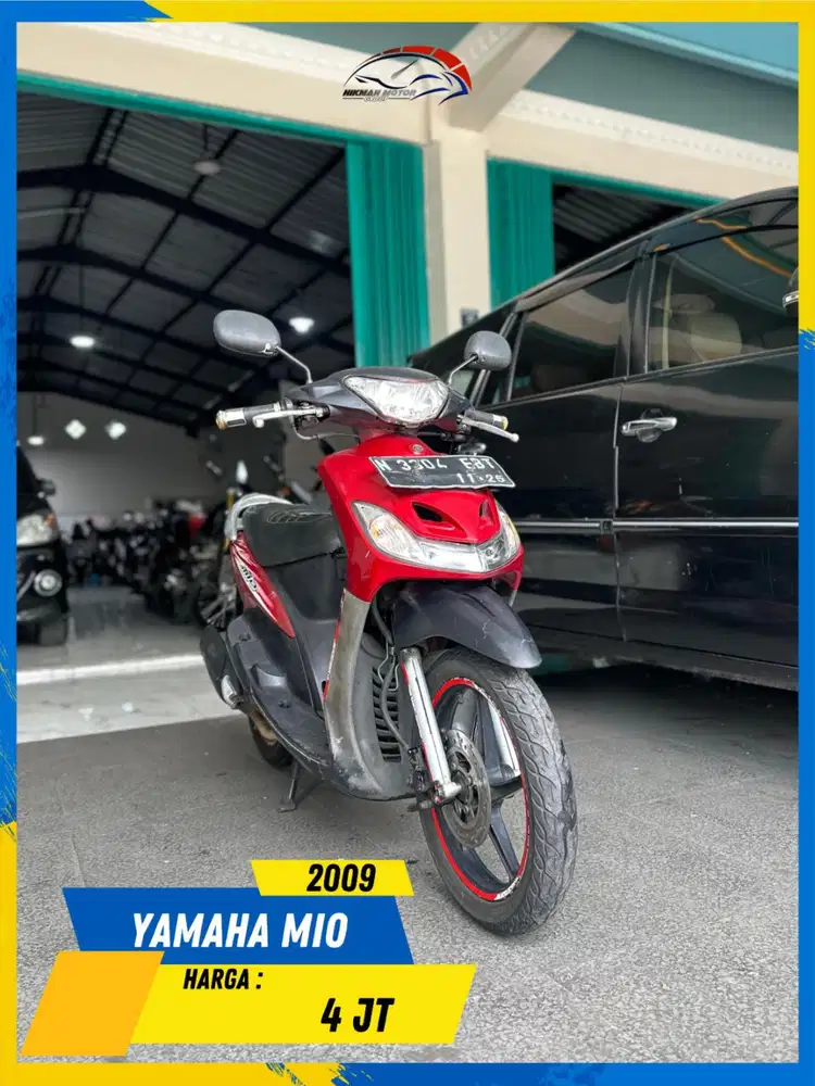 YAMAHA MIO 2009 MURAH POLL BOSSKU HIKMAH MOTOR KEPUH MALANG