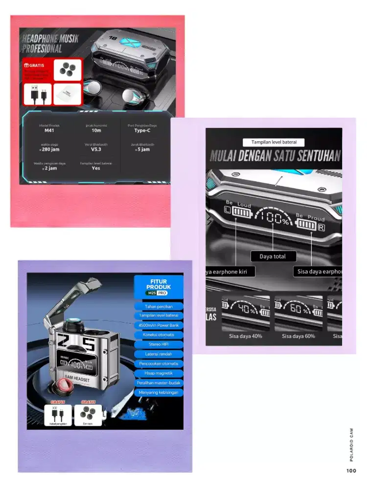 handset bluetooth M25 pro