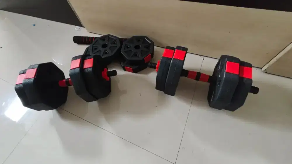 Dumbbells and barbells