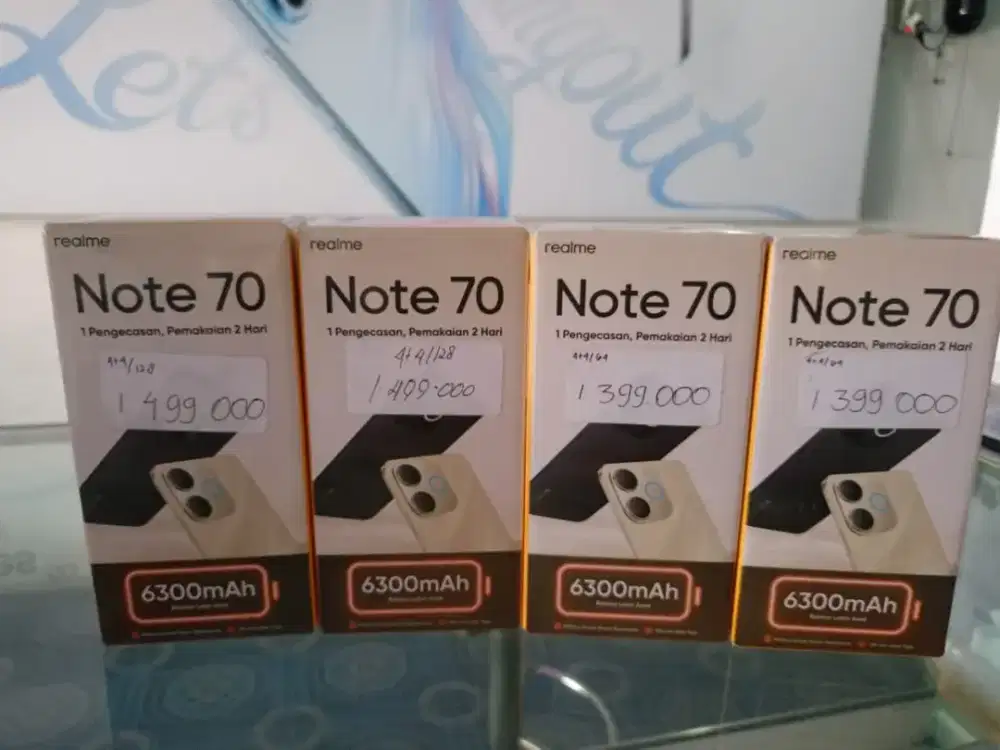 Ready stok realme note 70 seires