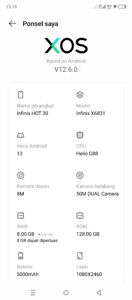 Infinix Hot 30 NFC 8+8/128