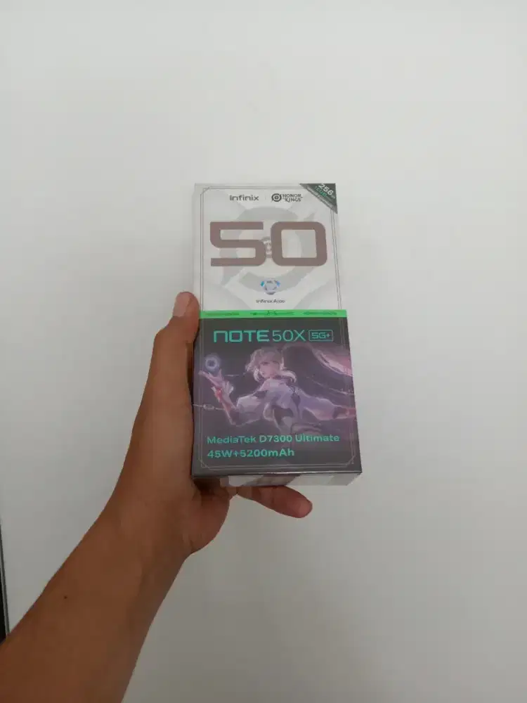 [ Fast respon WA ] Infinix Note 50x 5G 8+8/256 Garansi resmi 1thn