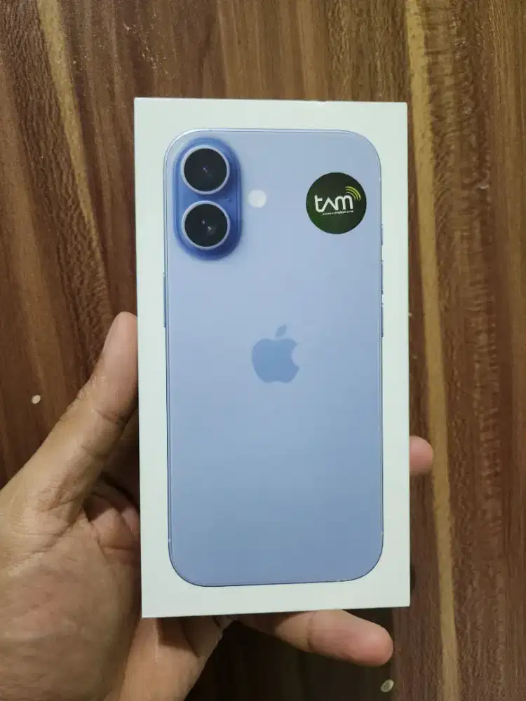 Iphone 17 256 GB warna mist blue garansi resmi Ibox kondisi baru segel