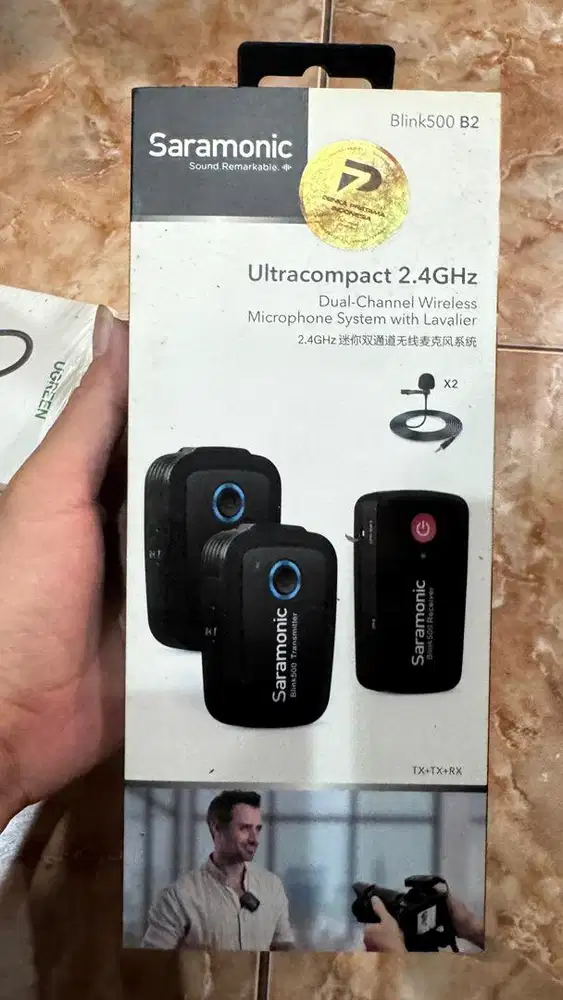 Saramonic blink 500 B2 wireless mic