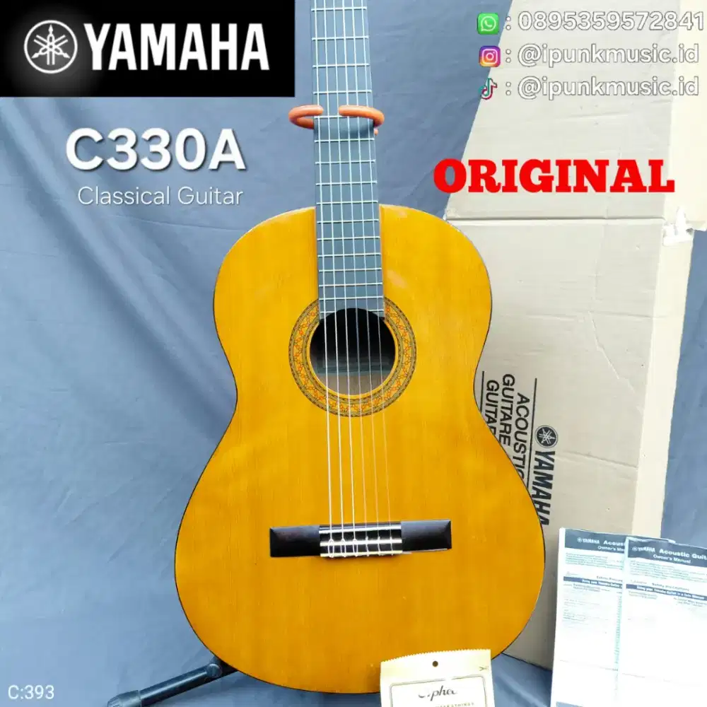 Yamaha C330A Original Gitar klasik seri diatas C315 senar Nylon