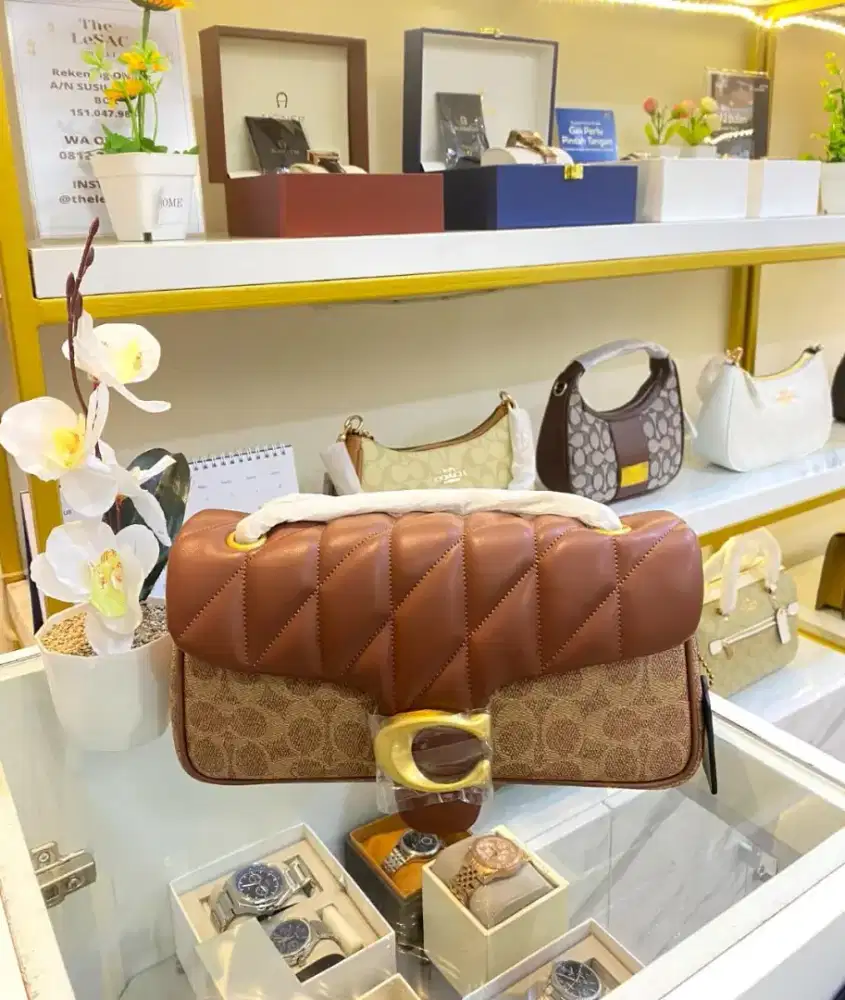 PROMO CICILAN TAS SYANTIK Coach diamont brown NO DP