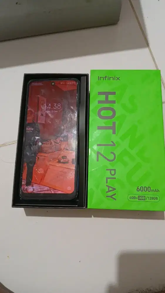 INFINIX HOT 12 PLAY, RAM 4+3/128