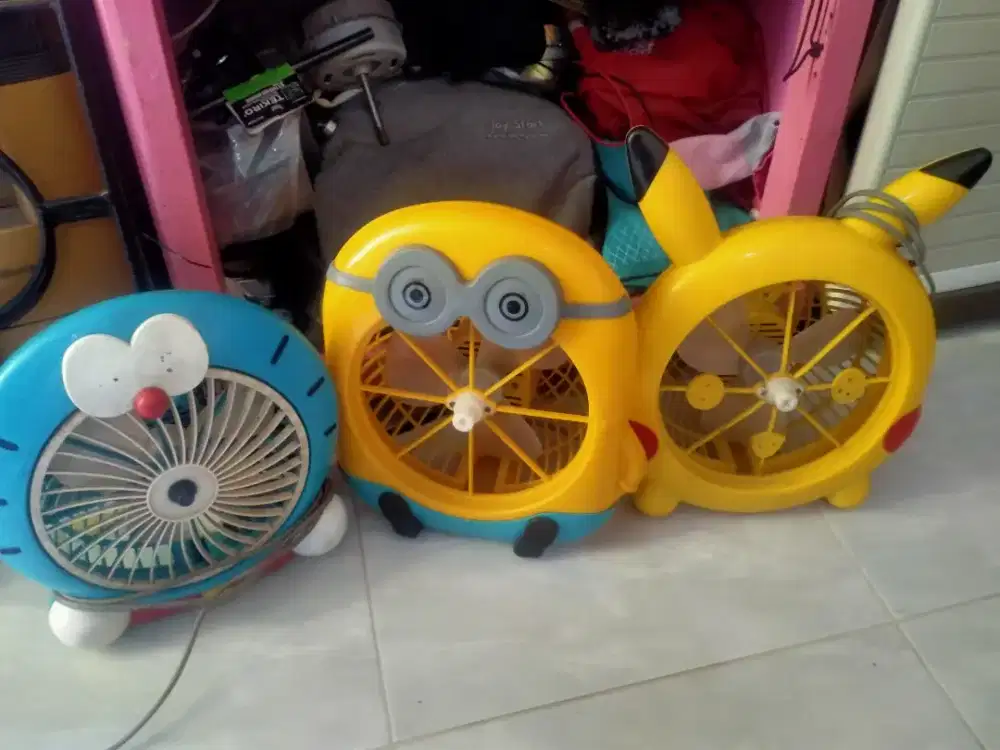 Kipas angin karakter borongan 100 net