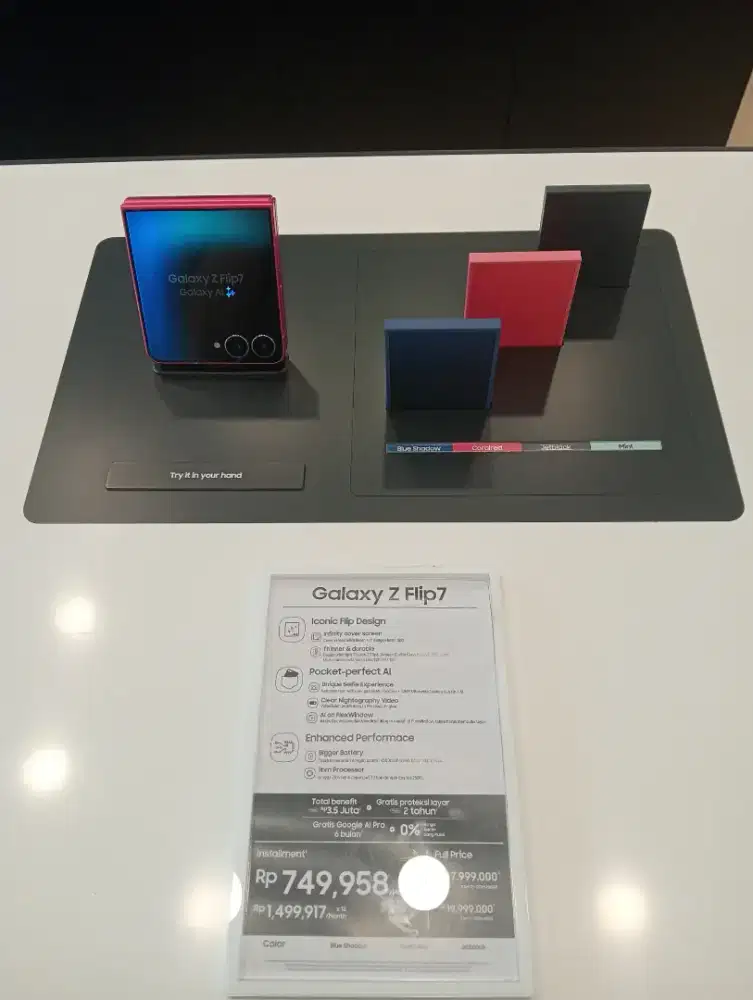 GALAXY Z FLIP7 256GB