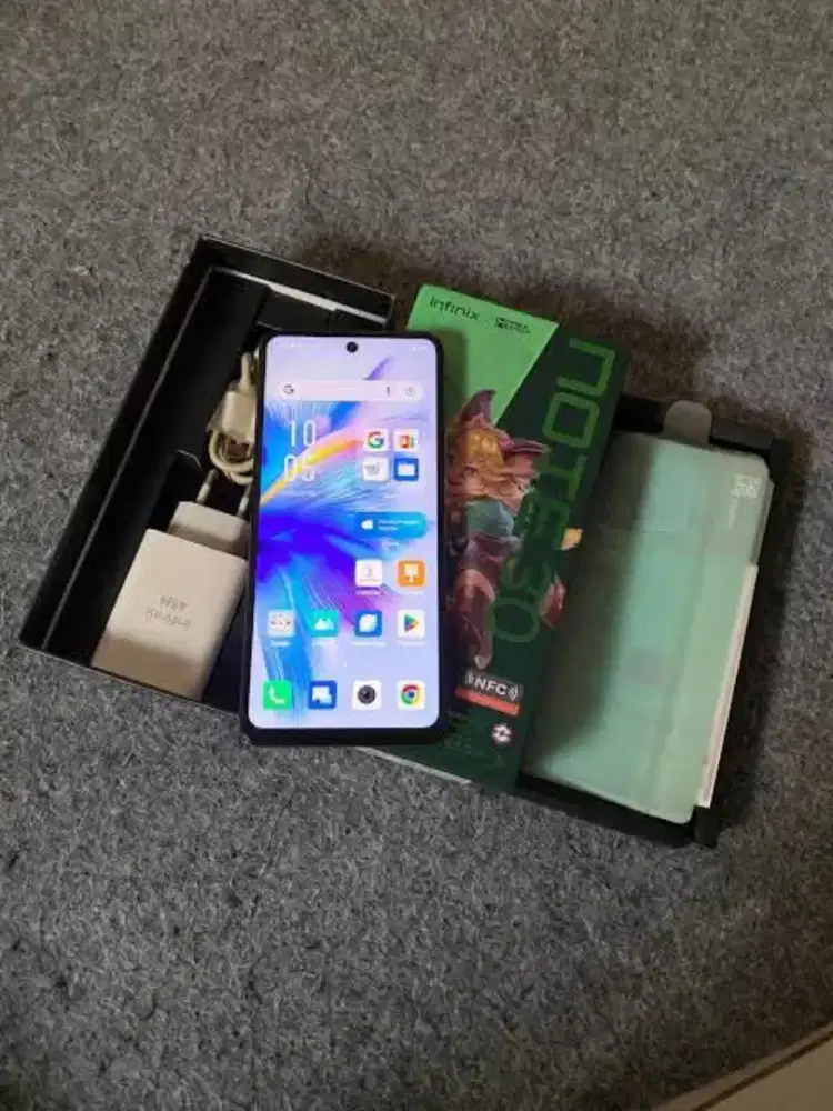 Infinix note 30 Fullset tt bt mahar