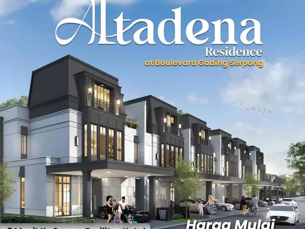 Altadena Residence Rumah Di Kawasan Terbaik Gading Serpong