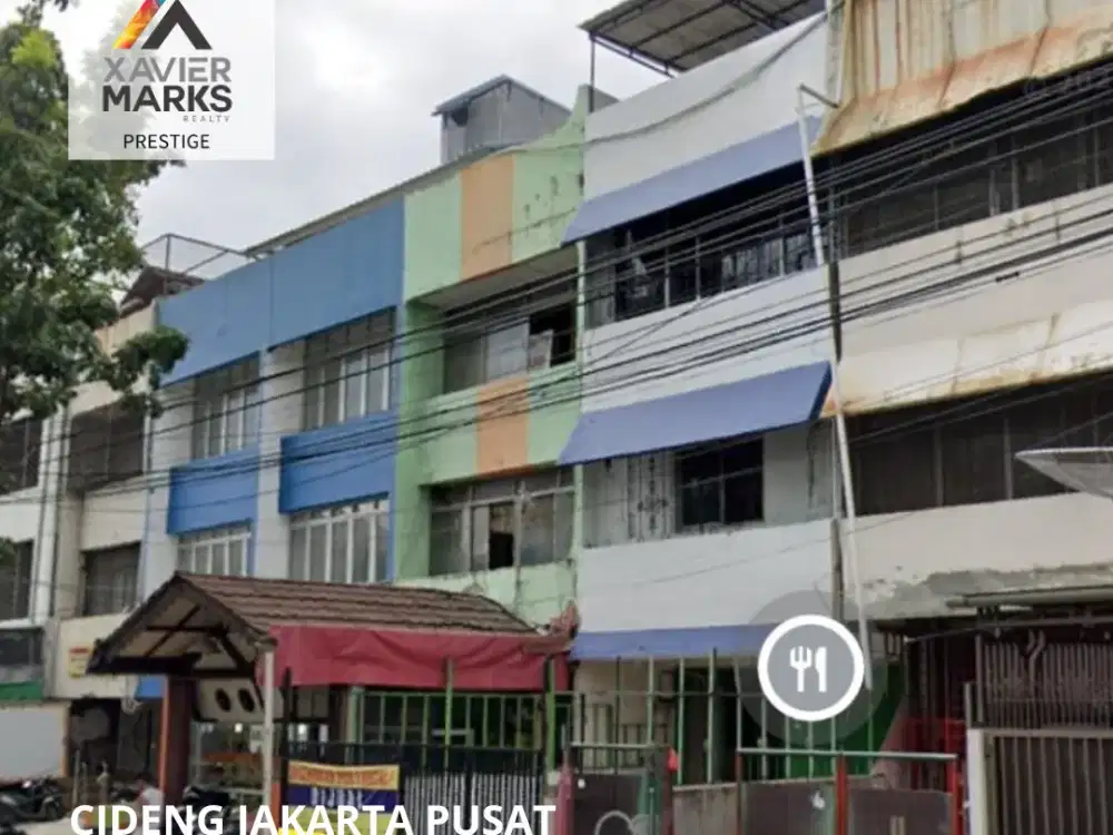 DIJUAL MURAH HARGA NJO RUKO COCOK UNTUK USAHA & RESTO DI JL. BIAK RAYA CIDENG JAKARTA PUSAT