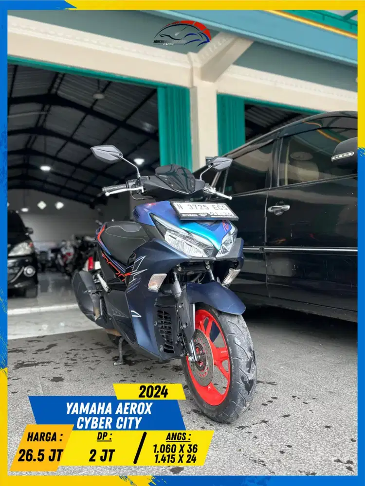 YAMAHA AEROX CYBER CITY 2024 GASS POLL HIKMAH MOTOR KEPUH MALANG