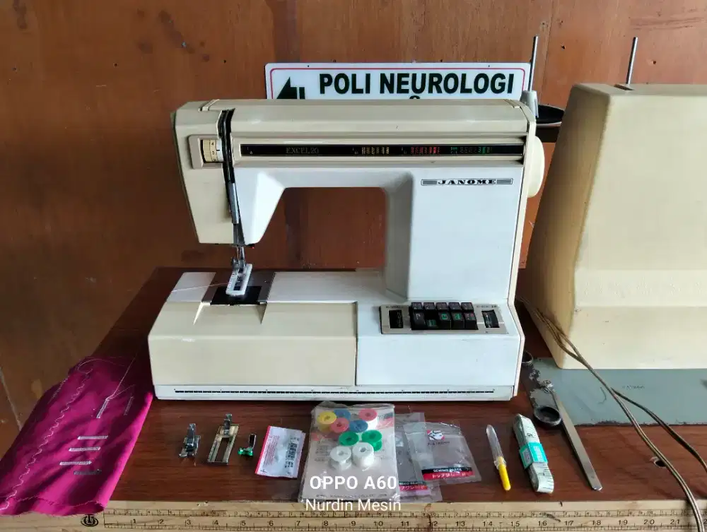 Mesin jahit Multifungsi JANOME Excel 20 model 627 ori Made in Japan