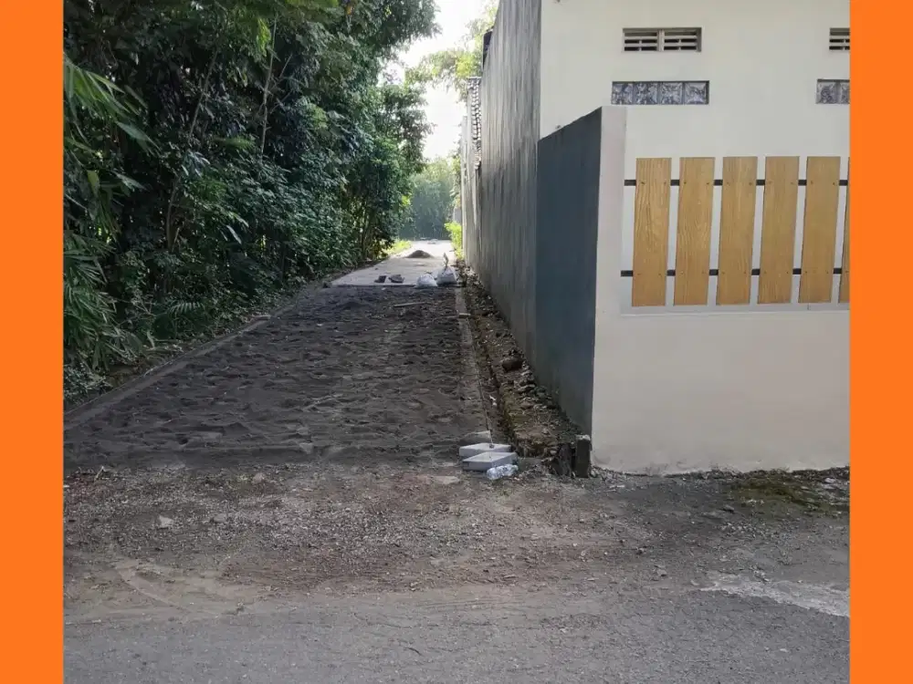 Tanah Jogja Kost Area Kampus UII Kaliurang SHM Pekarangan