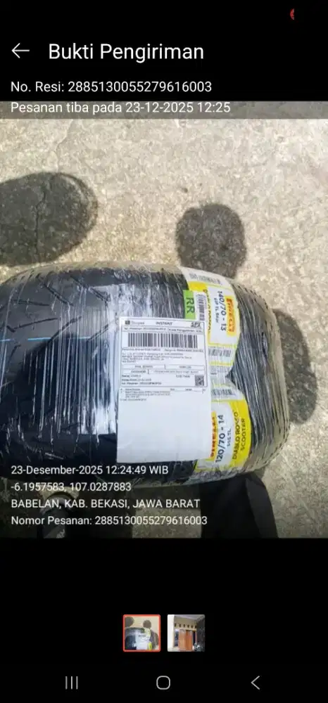 BAN PIRELLI DIABLO ROSSO HONDA ADV, EDISI SALAH BELI