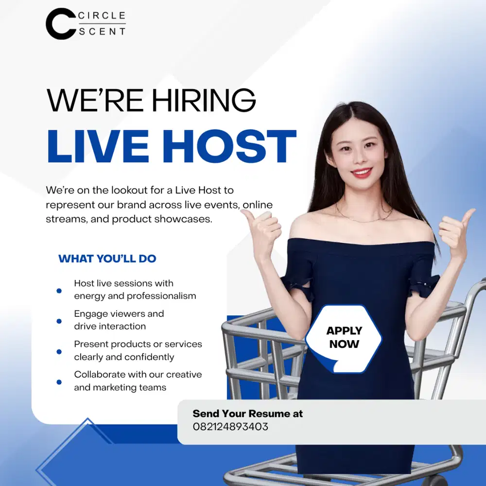 Host Live (NON HIJAB) Produk Parfum