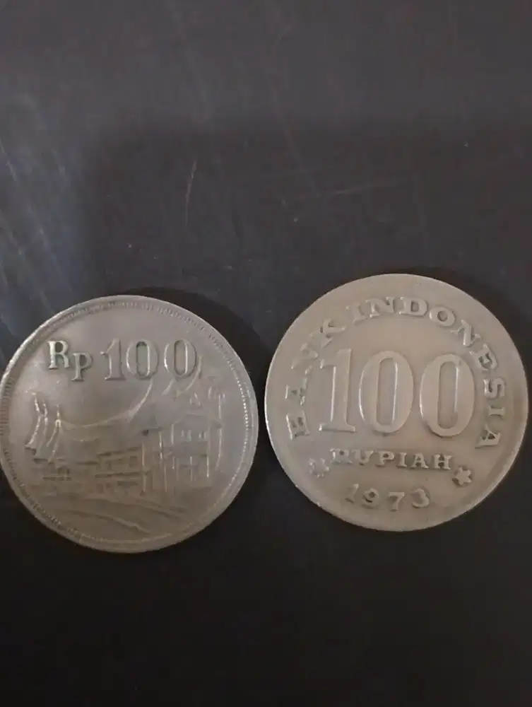 KOIN 100 RUPIAH 1973