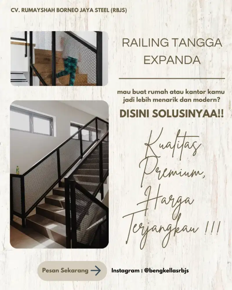 RAILING TANGGA EXPANDA