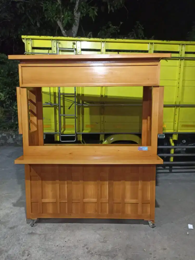 Gerobak Angkringan Bakso Mie Ayam PeceL Bubur Sate Martabak Ronde dlL