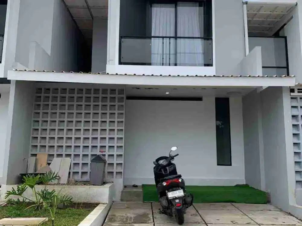 rumah free desain 2 lantai komplek oma indah karangpawitan garut