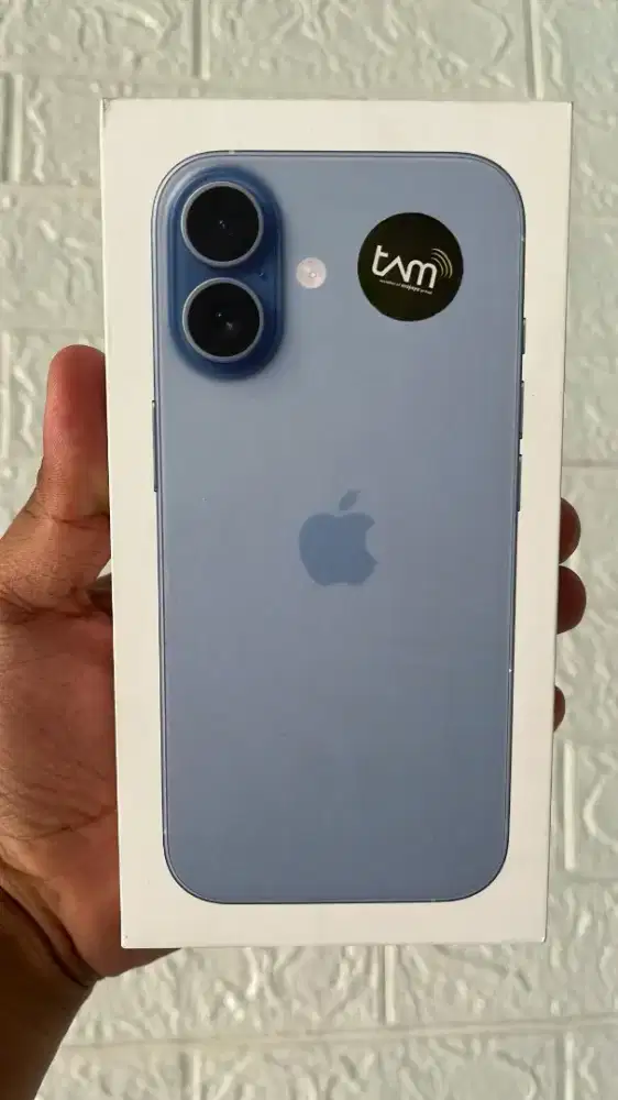 iPhone 17 warna biru 256GB Segel Garansi Resmi iBox BNIB