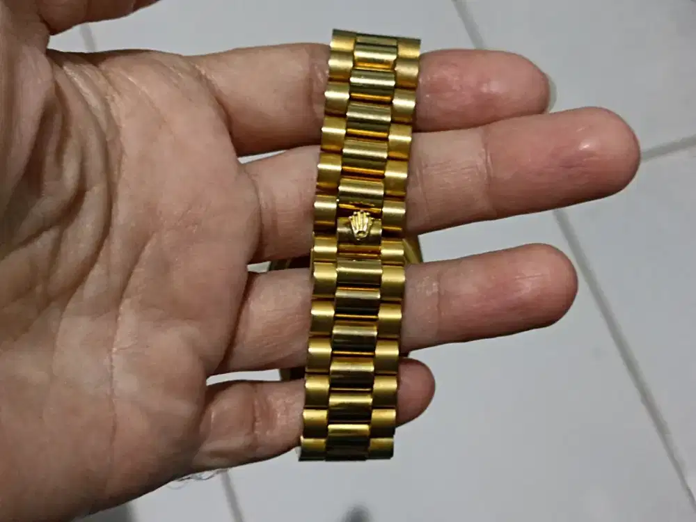 Jam Tangan Rolex Gold Automatic