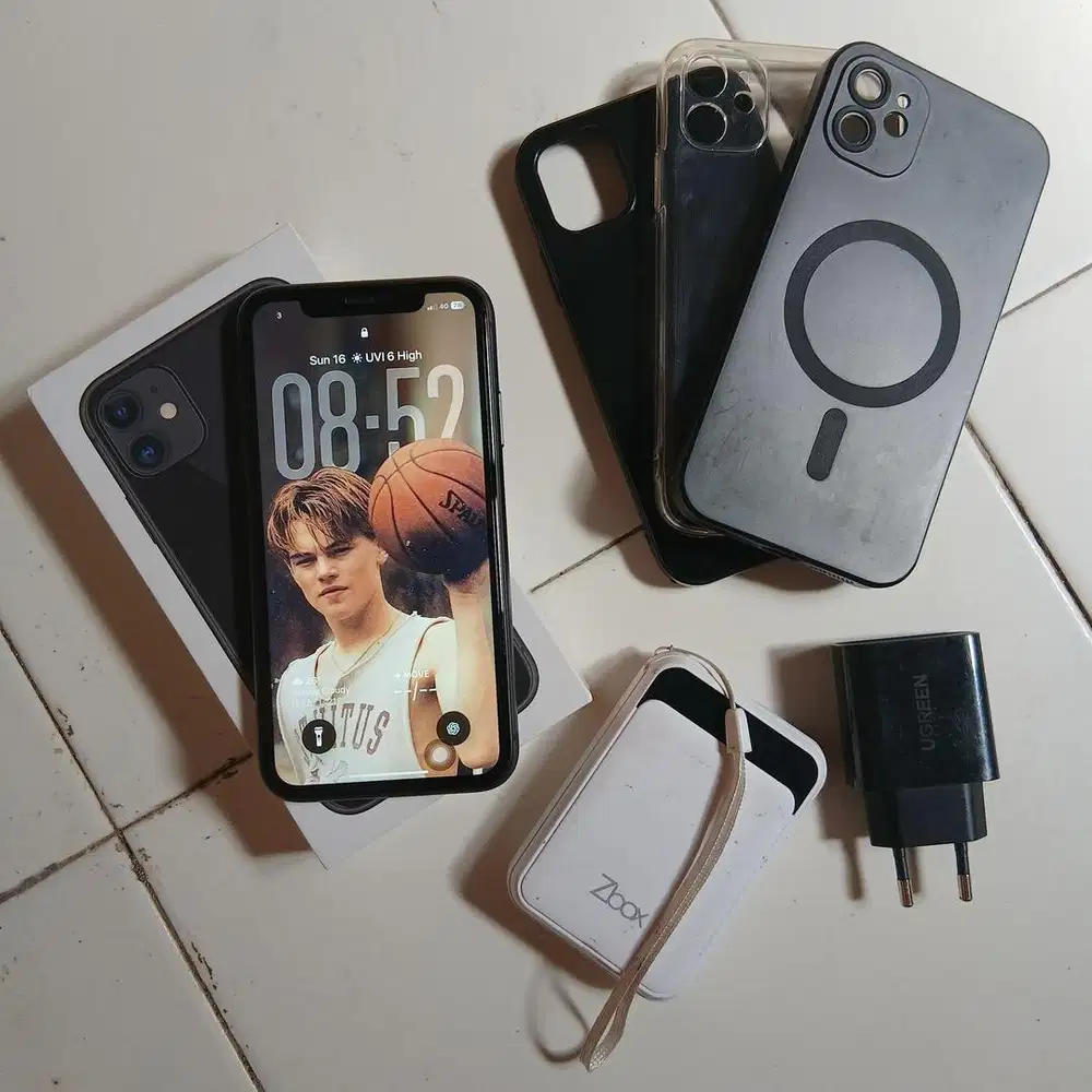 IPHONE 11 SECOND IBOX RESMI 64 GB HITAM