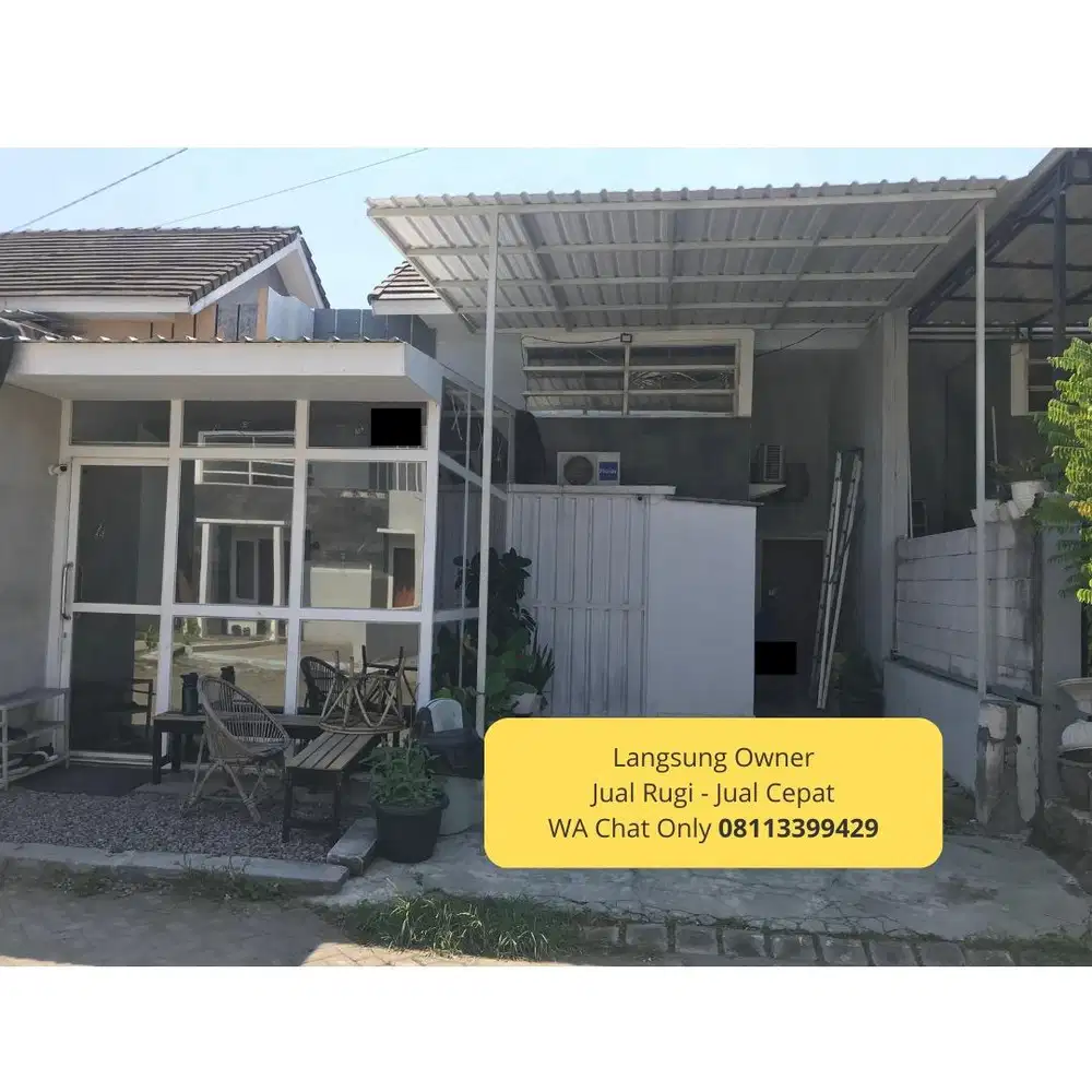 Jual Rugi Dibawah Harga Developer Rumah Bekas Sidoarjo Kota