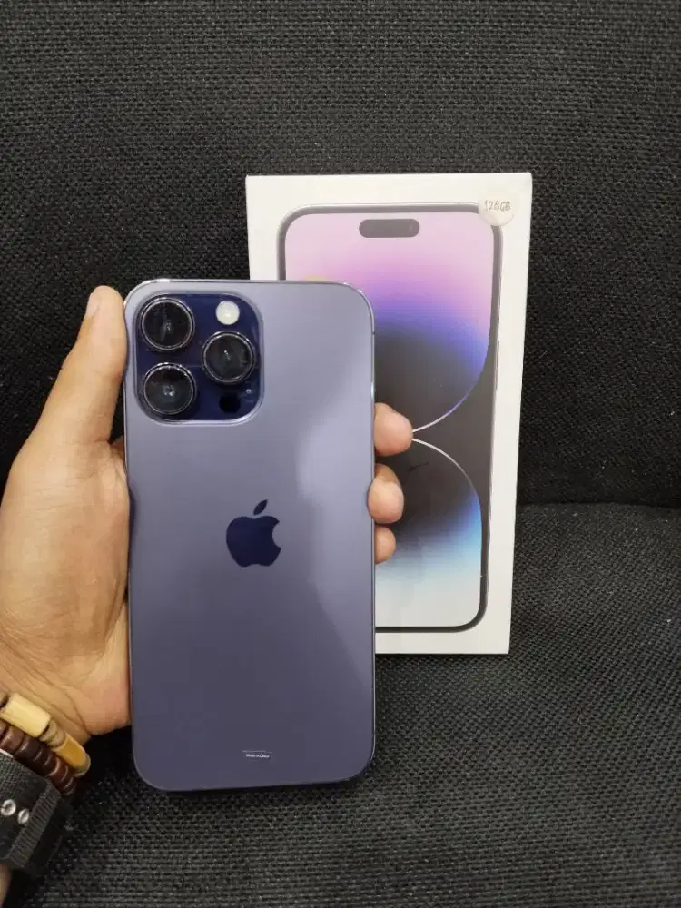 iPhone 14 Pro Max 128gb iBox Fullset Ori, Mulus, Nominus, Siap Pakai