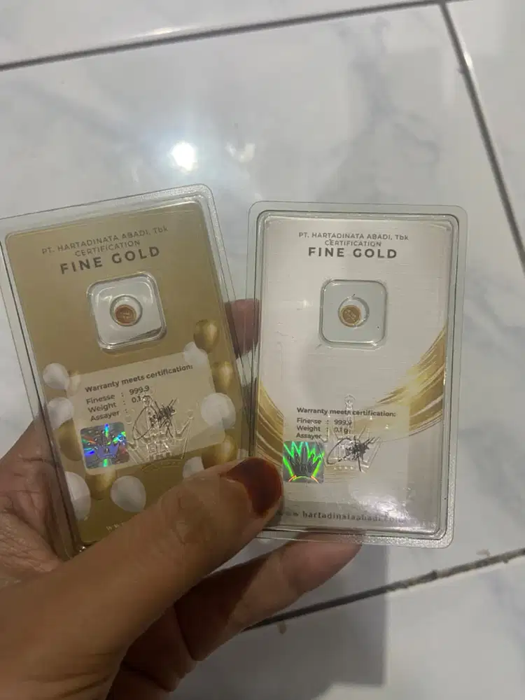 Fine gold 0,1 gr