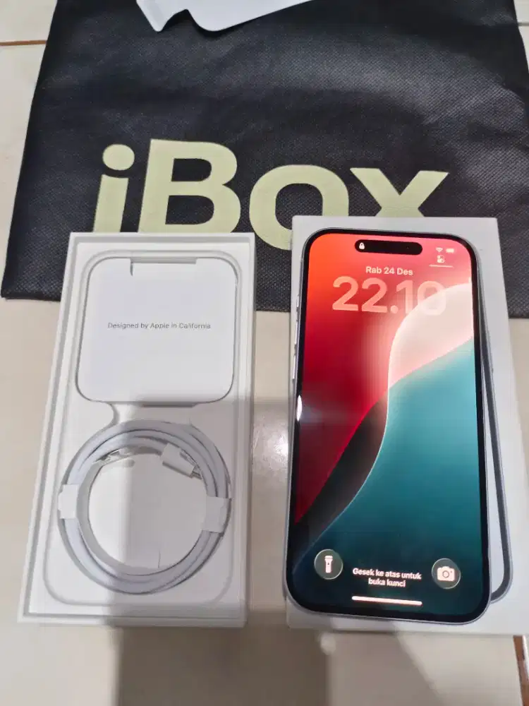 Iphone 15 256Gb Ibox Garansi On Desember 2026