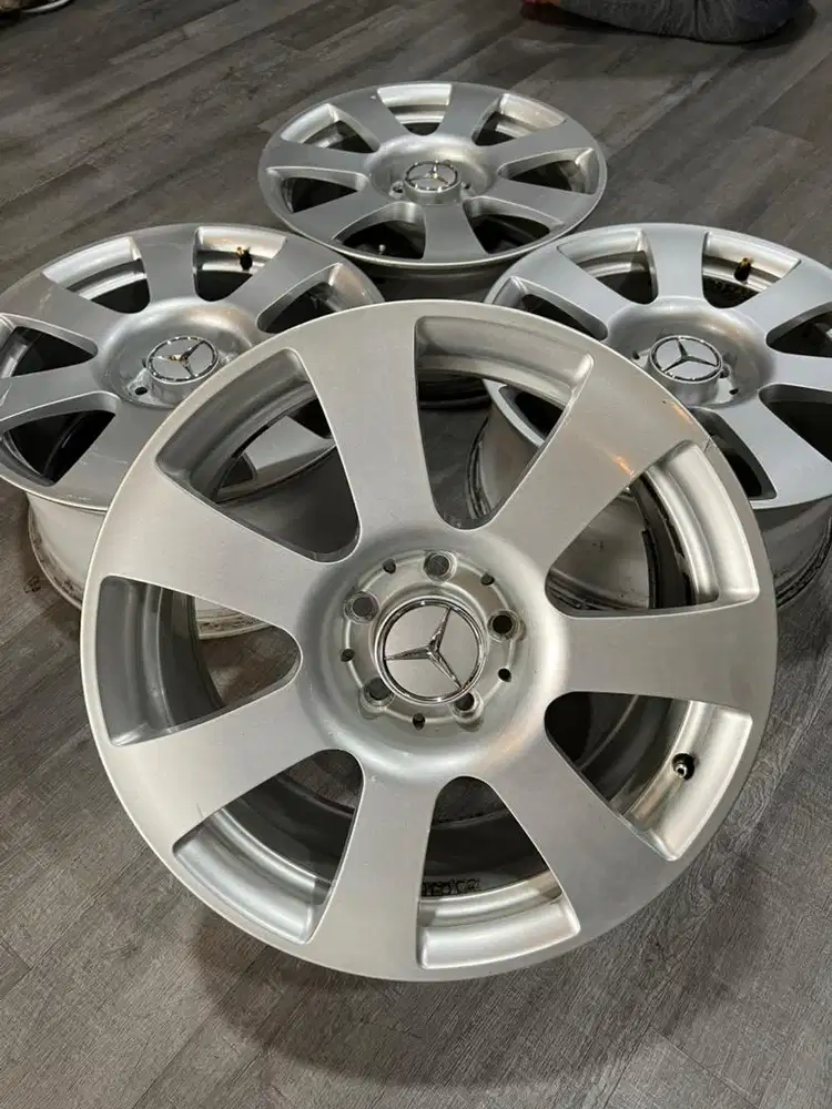 Velg oem mercy r17 s class full original german