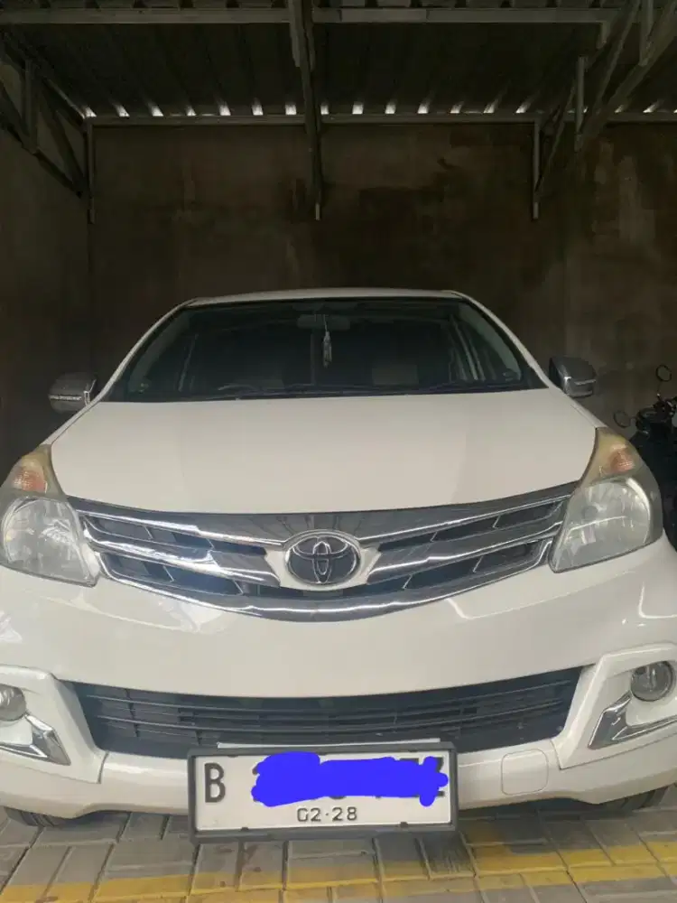 Toyota Avanza 2014 Bensin