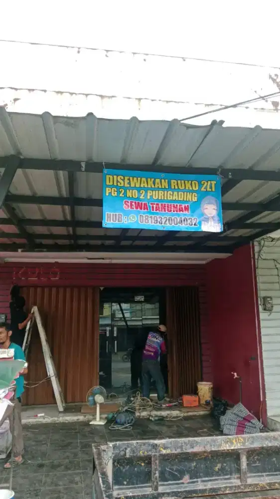 Ruko 2 lantai disewakan