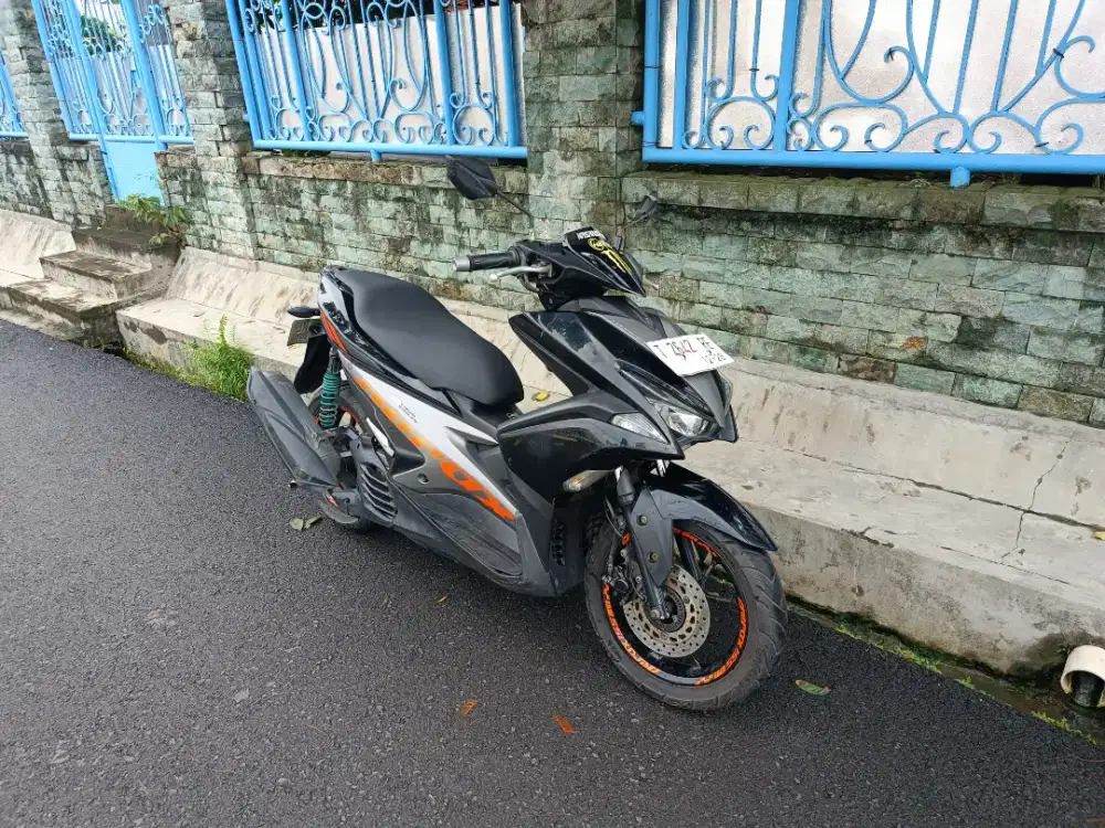 Aerox 2018 plat T jabar siap jalan, minus stnk hilang