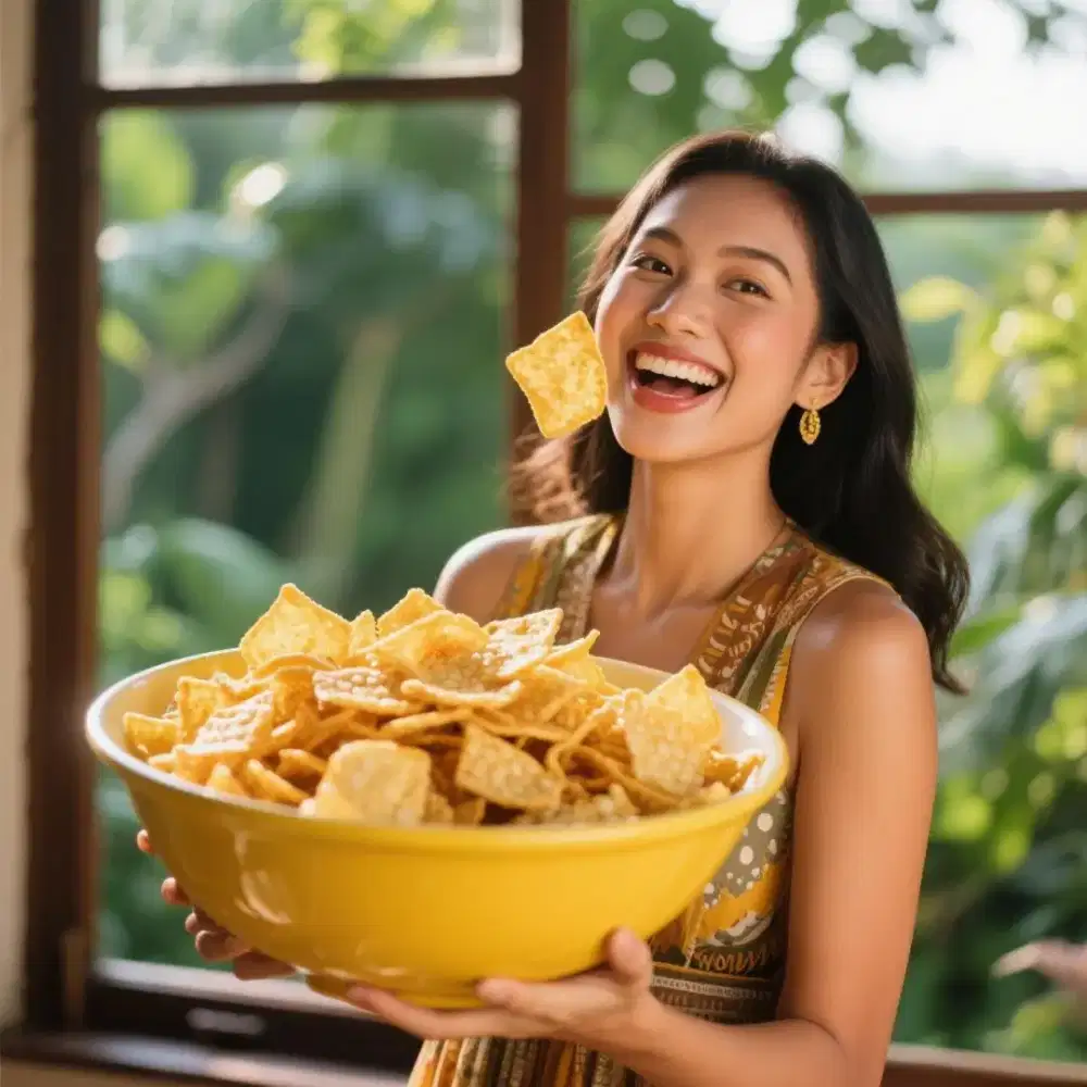 Di butuhkan sales Kripik tempe sagu kwalitas export