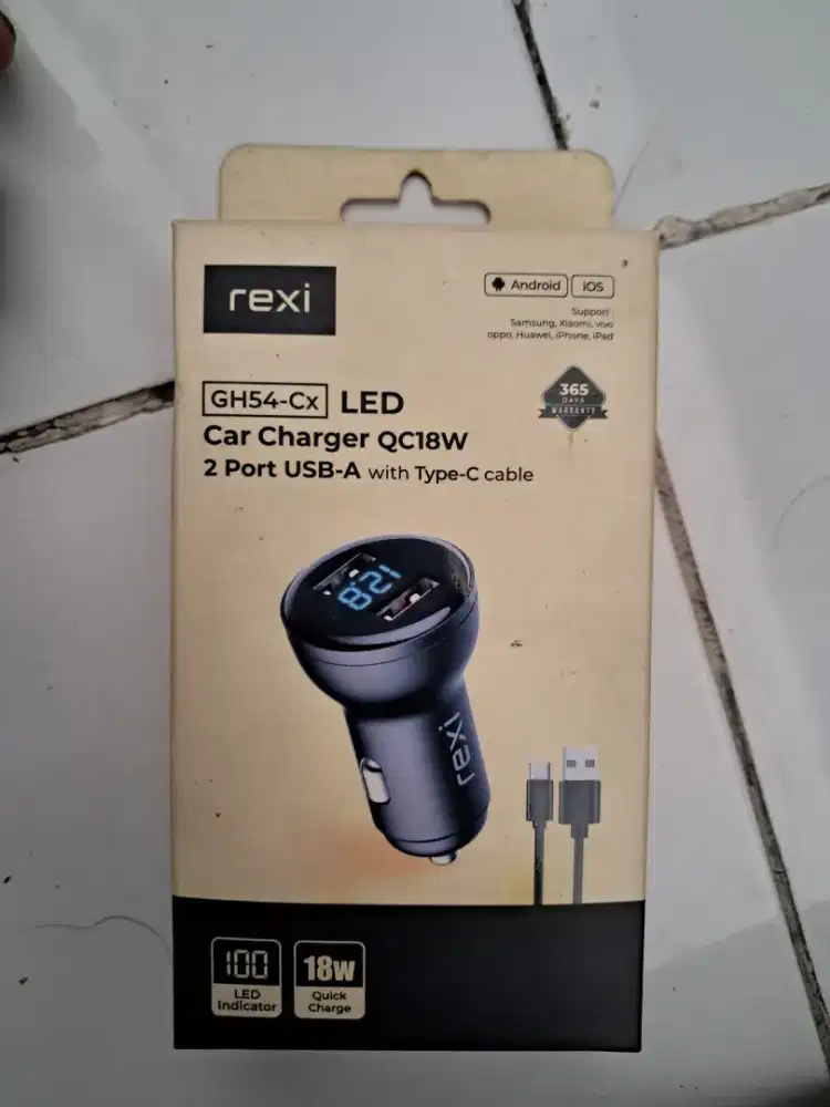 Car Charger 18W 2 port