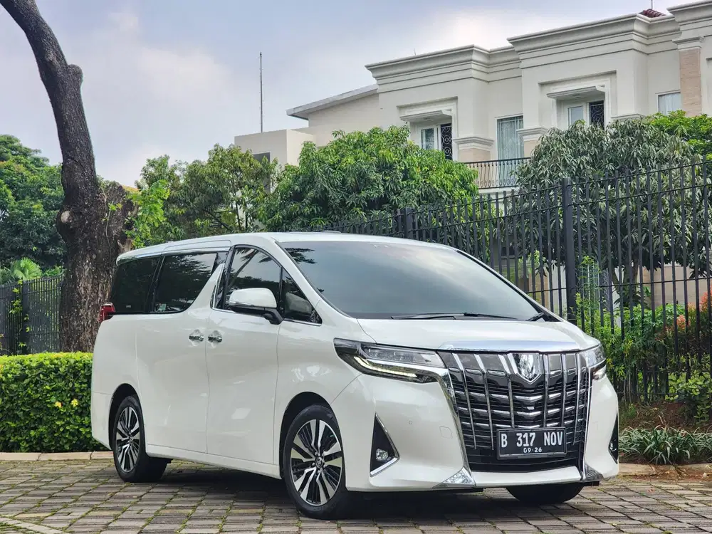 SEGER!! ALPHARD G ATPM 2021 PUTIH ISTIMEWA KM.47.RB ASLI TDP 135.JT !!