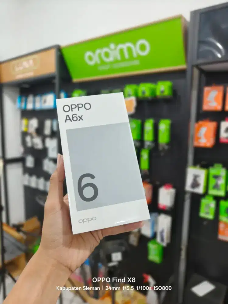 Oppo A6x Ram 12/256Gb Ready new garansi resmi
