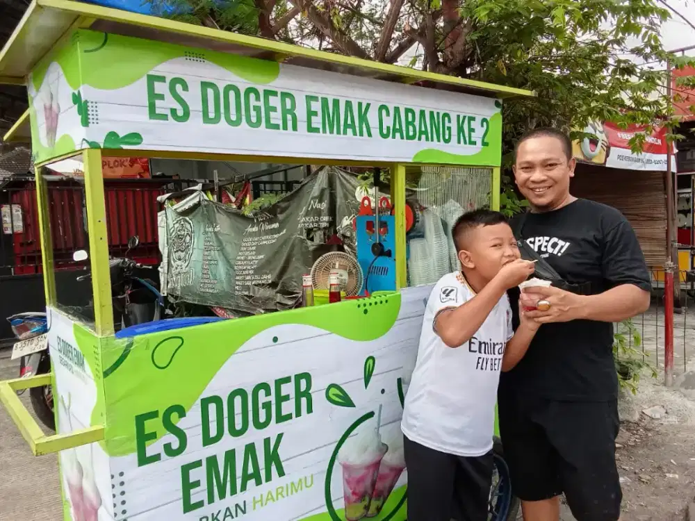 Jual gerobak 1.200.000