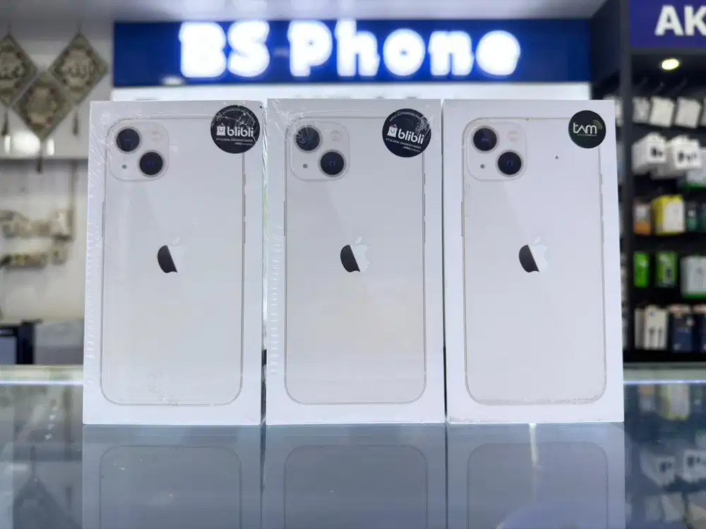 (Baru) iPhone 13 128GB Garansi Resmi Indo Warna Putih