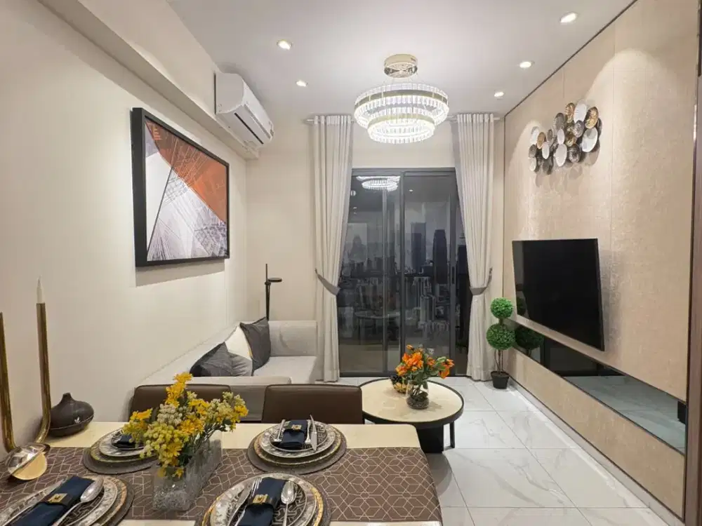 DIJUAL CEPAT APARTEMEN 2 KAMAR DI BSD