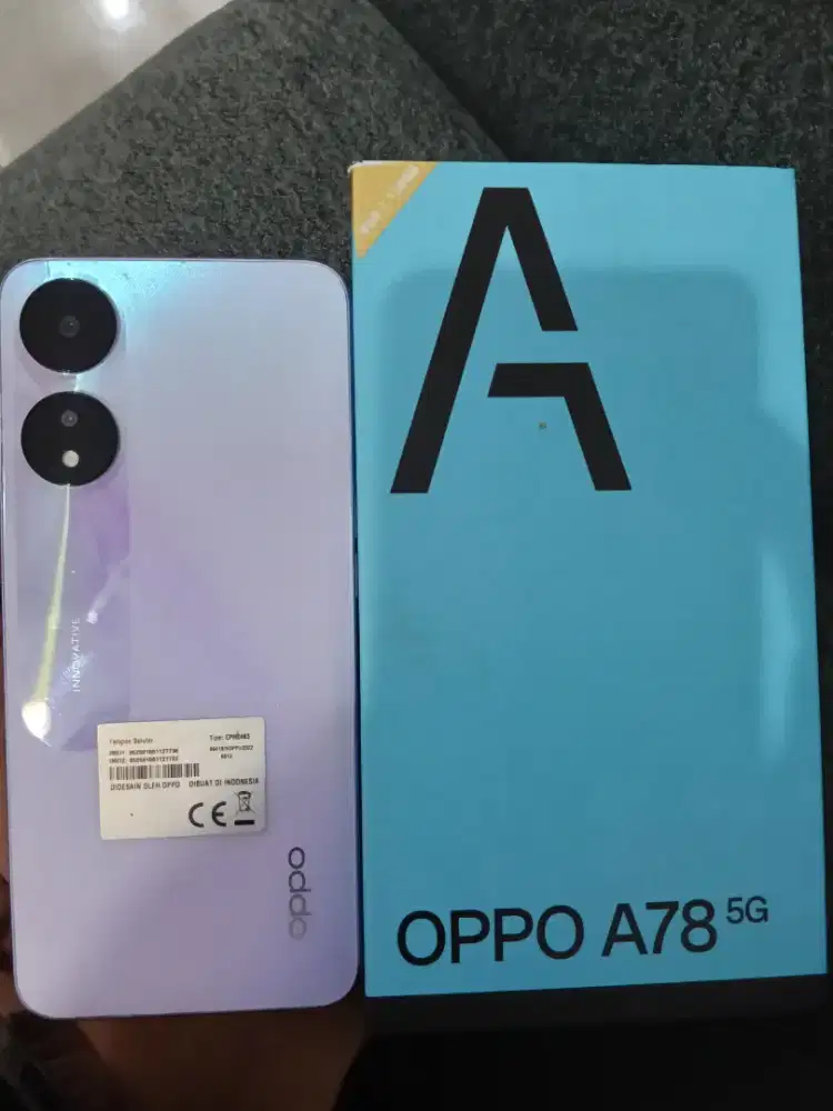Hp Oppo A78 5G Bekas