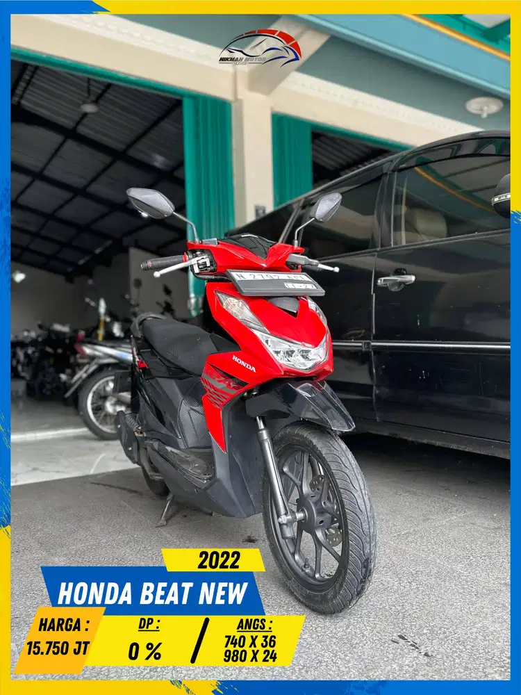 HONDA BEAT 2022 MONGGO GAS POLL HIKMAH MOTOR KEPUH